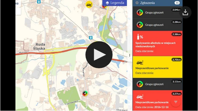 Odwiedź Krajową Mapę Zagrożeń Bezpieczeństwa