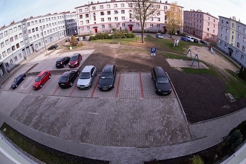 Pierwszy etap realizacji projektu dotyczącego modernizacji podwórka