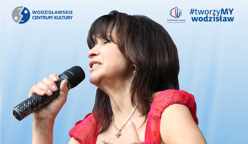 Krystyna Giżowska na Dzień Babci i Dziadka w WCK