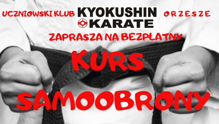 Zaproszenie na bezpłatny kurs samoobrony
