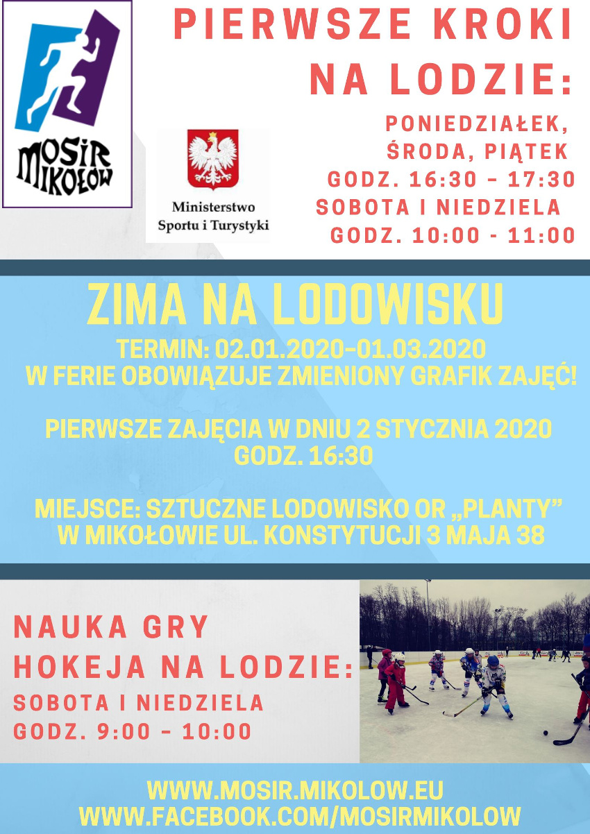 Poznaj pierwsze kroki na lodzie oraz nauka gry w hokeja na lodzie 2020