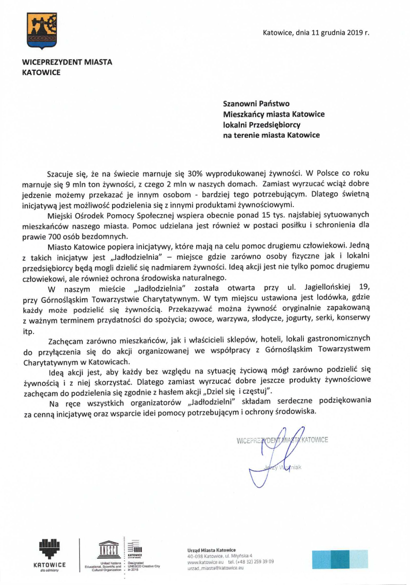 Jadłodzielnia w Katowicach