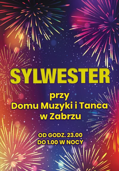 Przywitajmy razem Nowy Rok przed DMiT w Zabrzu!