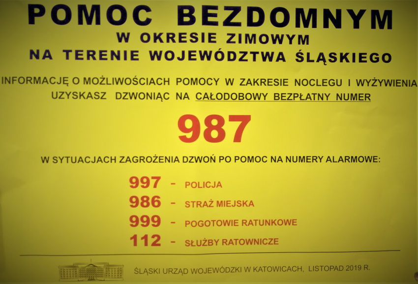 Zabrzańscy policjanci sprawdzają pustostany i miejsca gdzie nocują bezdomni