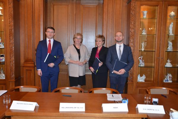 Podpisano umowę z wykonawcą II etapu modernizacji ulicy Piłsudskiego