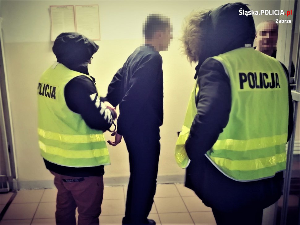 Poszukiwany 24-latek zatrzymany za kradzież, podpalenie, wybicie szyb i groźby karalne