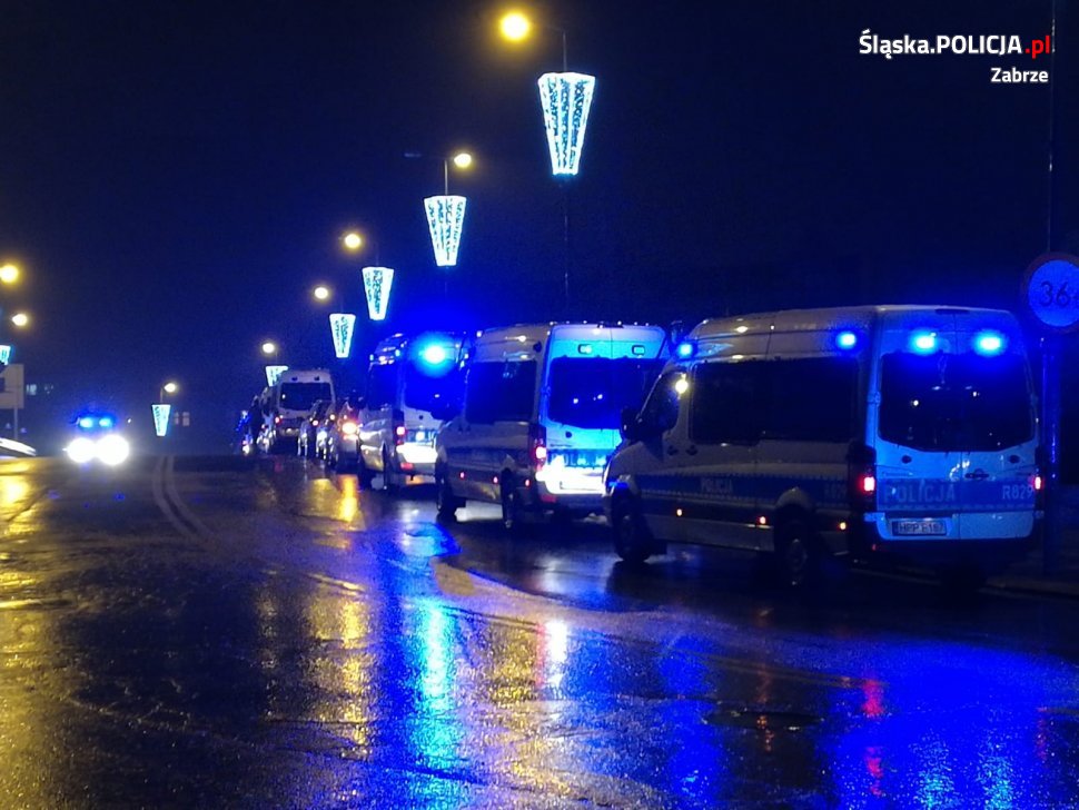 Pseudokibice zatrzymani podczas meczu Górnika Zabrze z Jagiellonią Białystok