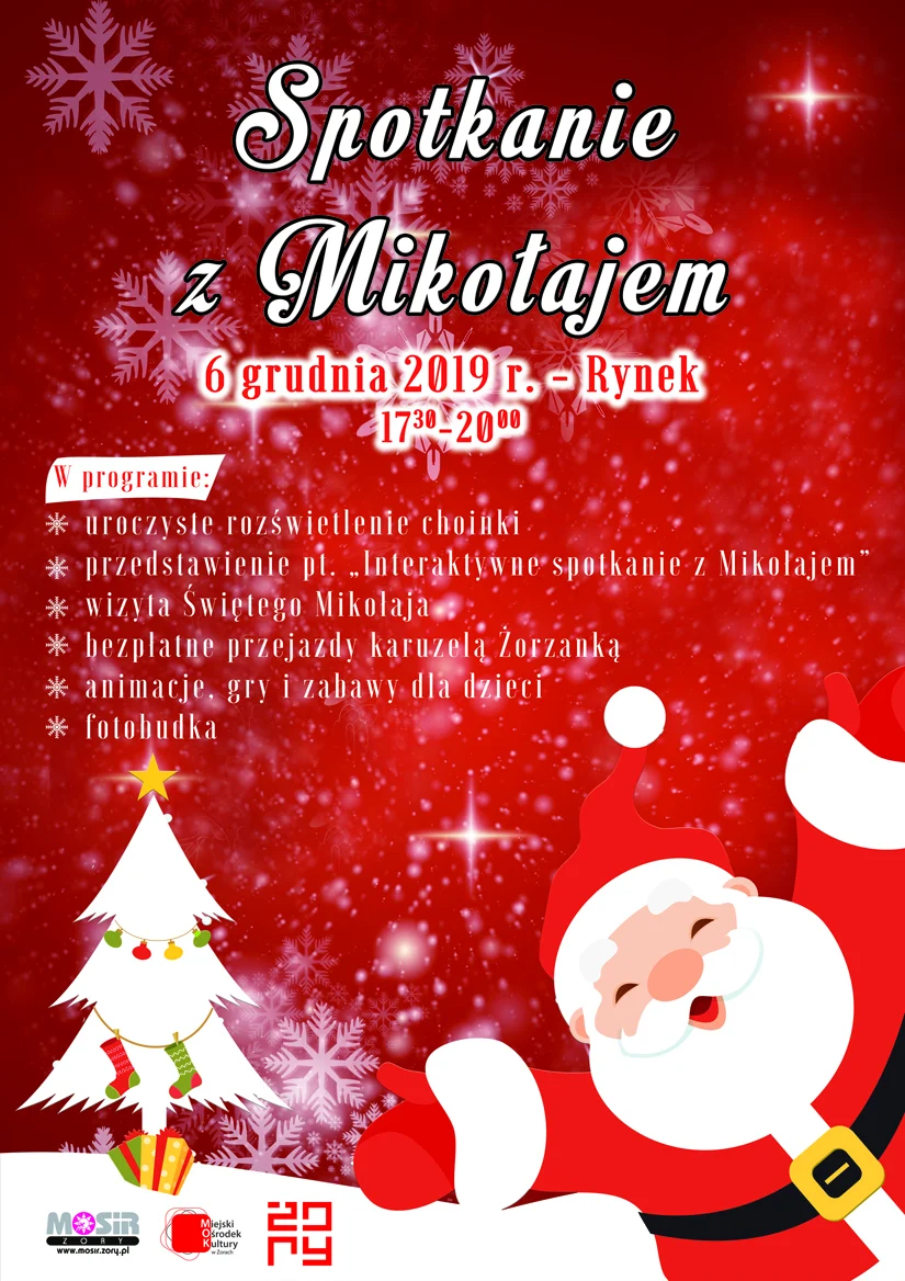 Święty Mikołaj spotka się z dziećmi na rynku!