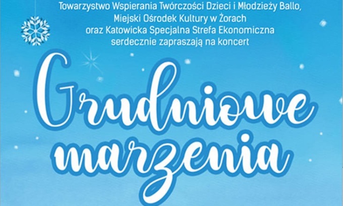 Charytatywny koncert pt. Grudniowe marzenia dla małej Dominiki