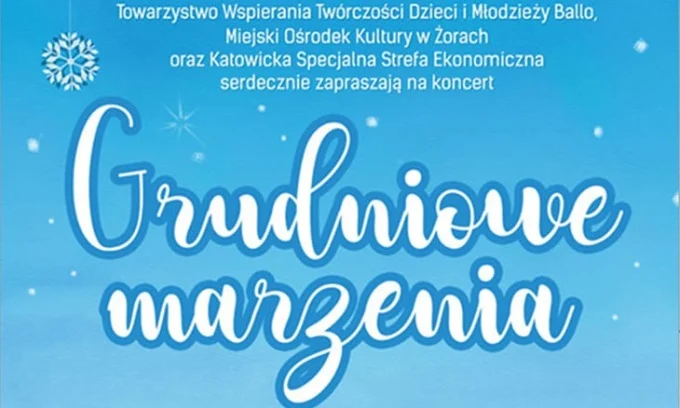Charytatywny koncert pt. Grudniowe marzenia dla małej Dominiki