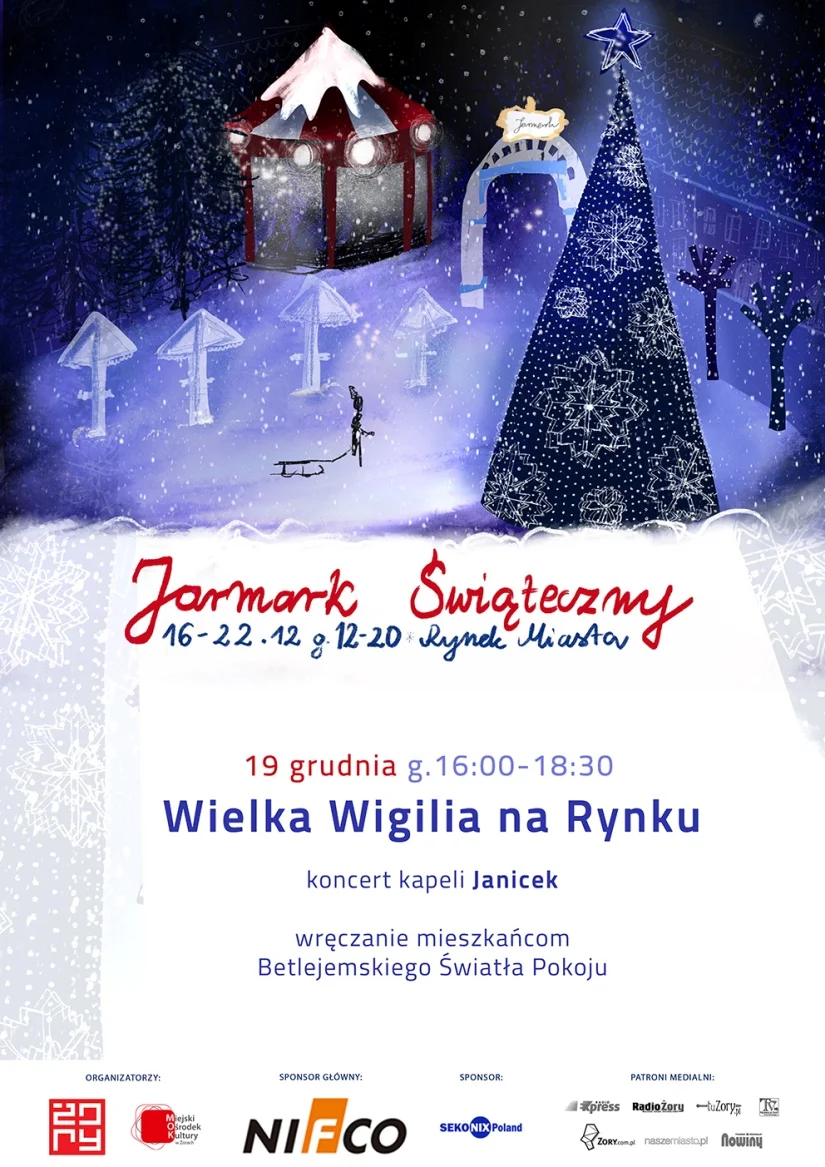 Świętuj z nami Wielką Wigilię na żorskim Rynku!