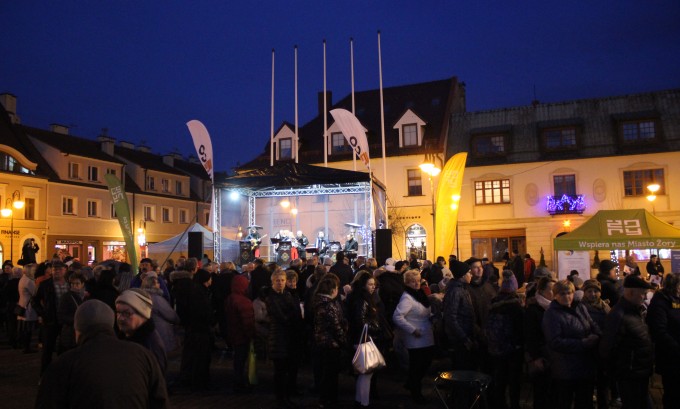 Świętowaliśmy Wielką Wigilię na żorskim rynku