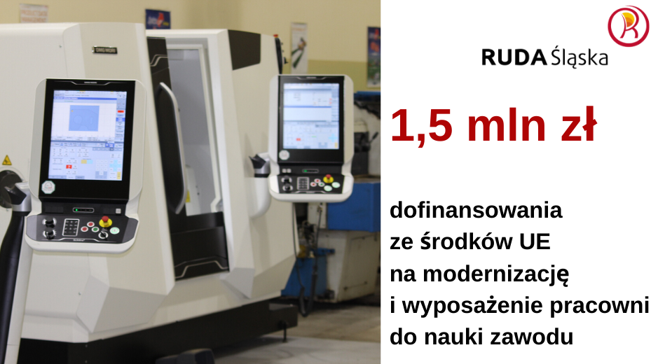 Osiem pracowni do nauki zawodu w czterech rudzkich zespołach szkół przejdzie metamorfozę