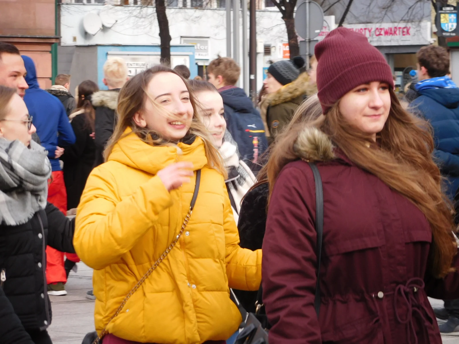 Uczniom dopisywały humory