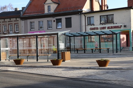 Centrum przesiadkowe w Pyskowicach gotowe