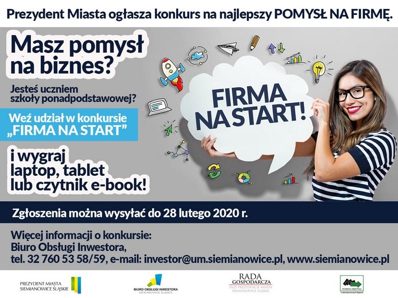 "Firma na Start"- rusza kolejna edycja