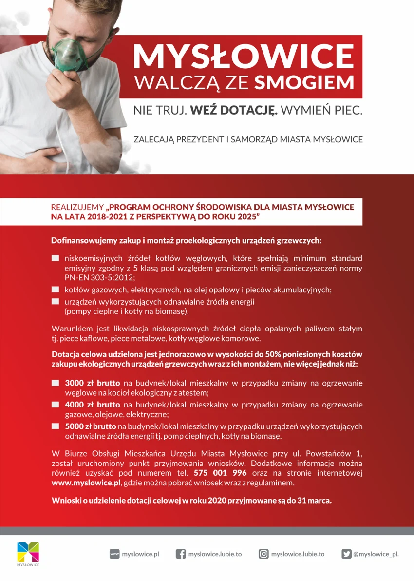 Mysłowice walczą ze smogiem