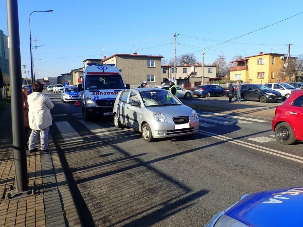 Potrącenie na oznakowanym przejściu dla pieszych!