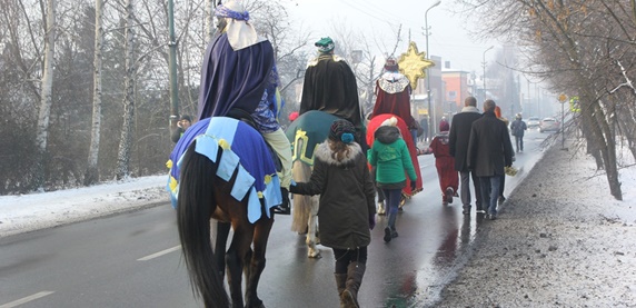 Orszak Trzech Króli 6 stycznia w Sosnowcu
