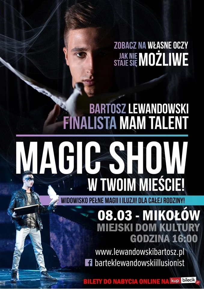 MAGIC SHOW - pokaz magii i iluzji w Mikołowie