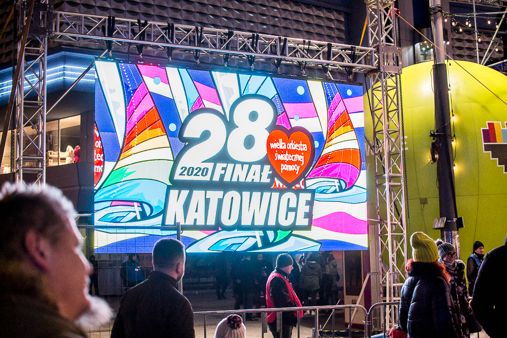 WOŚP 2020 - Katowice. Koncert i finałowy 2