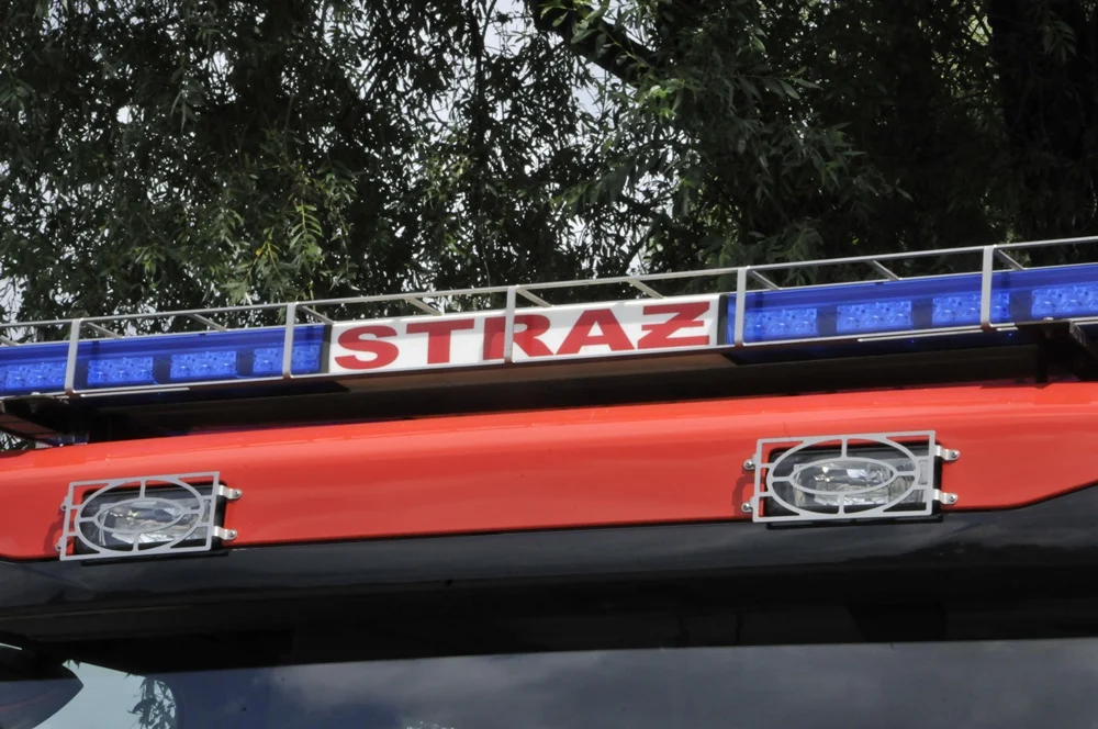 Pożar w Świętochłowicach. Jedna osoba trafiła do szpitala