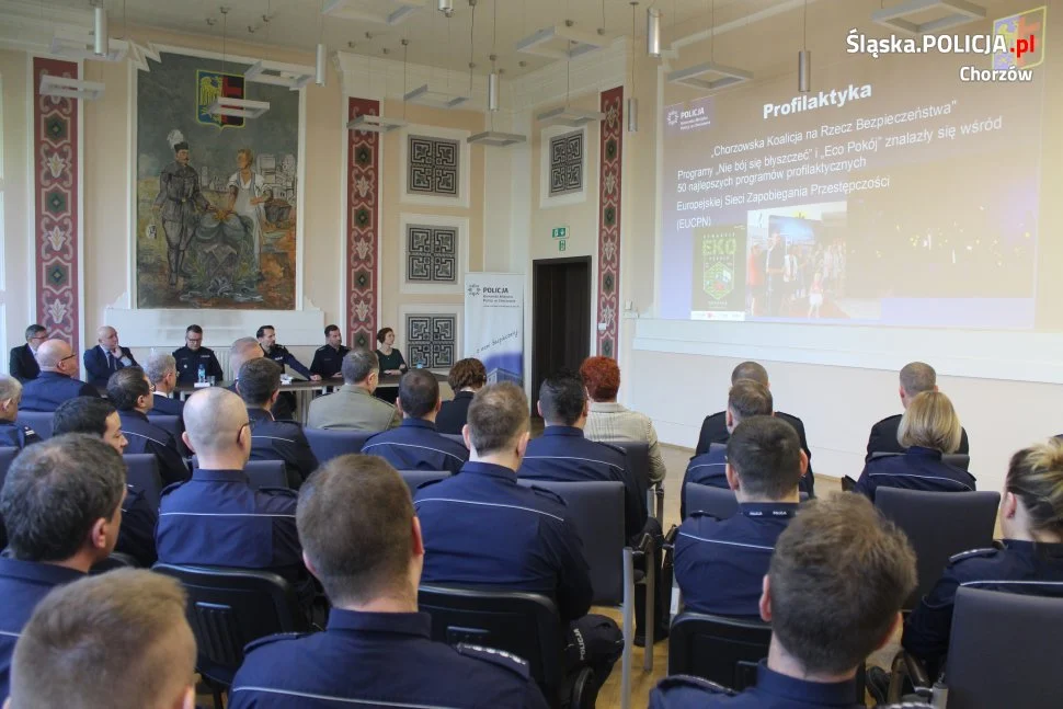 Narada roczna chorzowskiego garnizonu Policji