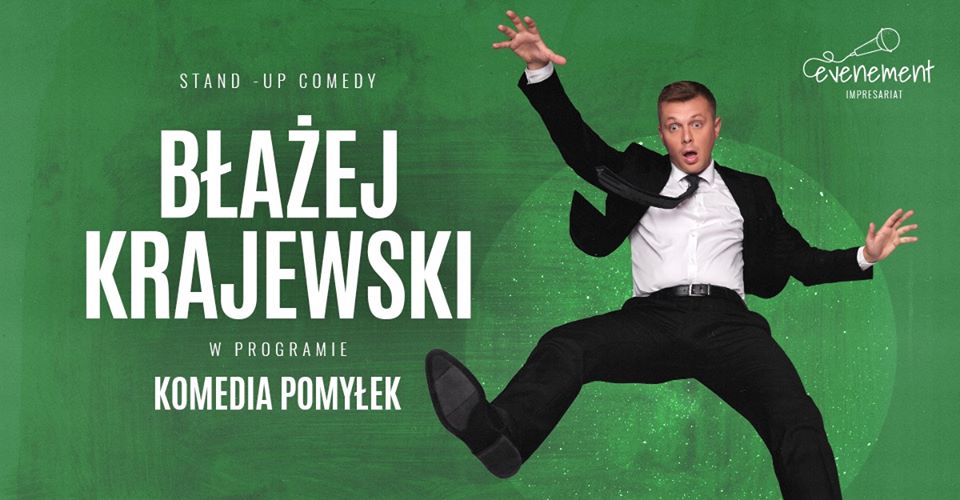 Stand-up w MOK: Błażej Krajewski