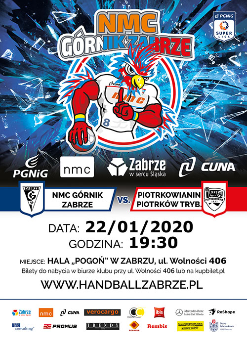 NMC Górnik Zabrze zagra z Piotrkowem Trybunalskim