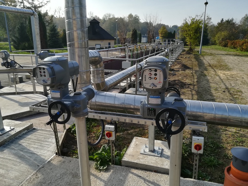 Zakończono prace przy przebudowie oczyszczalni ścieków Mikulczyce