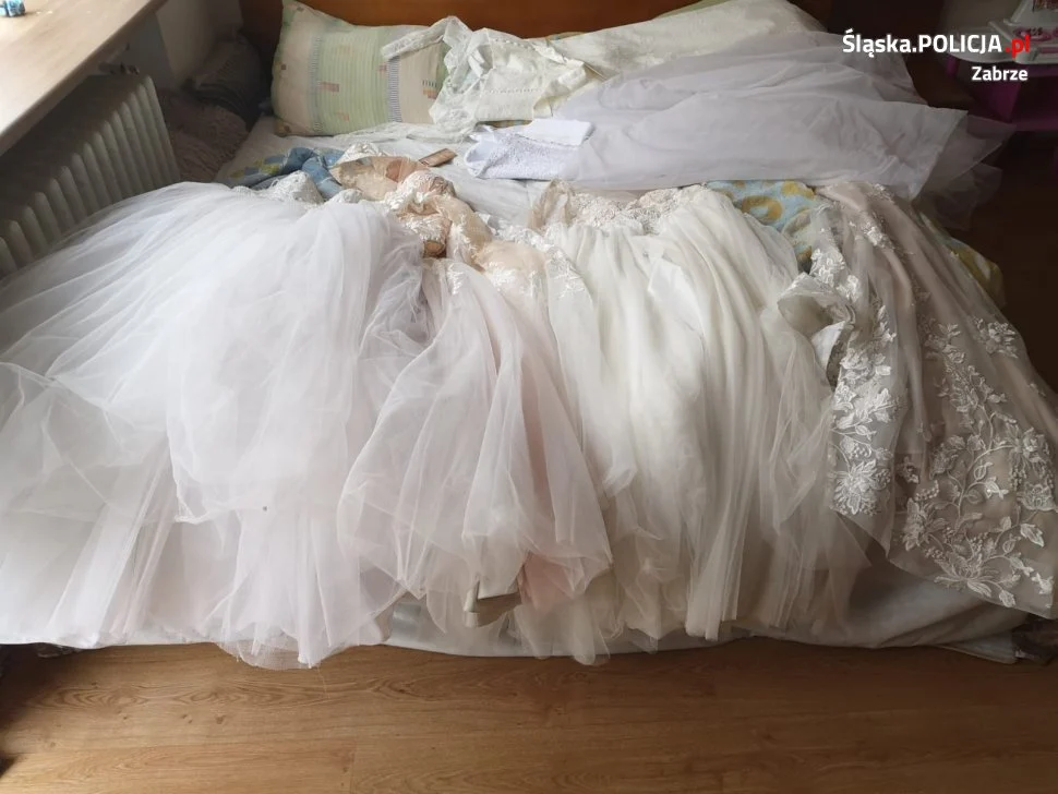21-latek włamał się do salonu sukien ślubnych. Policjanci odzyskali skradzione suknie