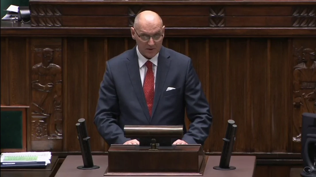 Sprawa fetoru w Zabrzu poruszona przez posła Tomasza Olichwera podczas obrad Sejmu RP