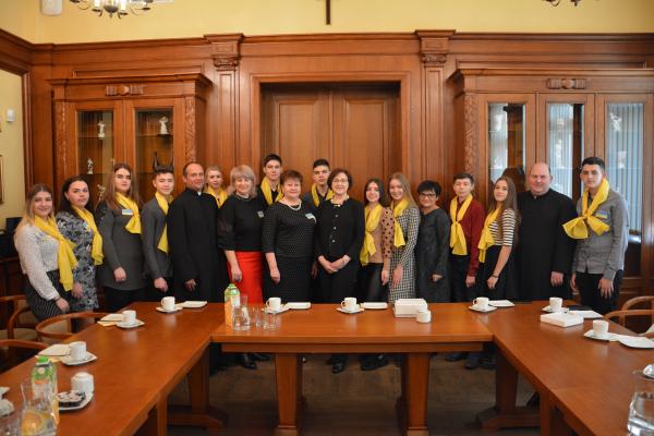 Uczniowie z Ukrainy z wizytą w Zabrzu