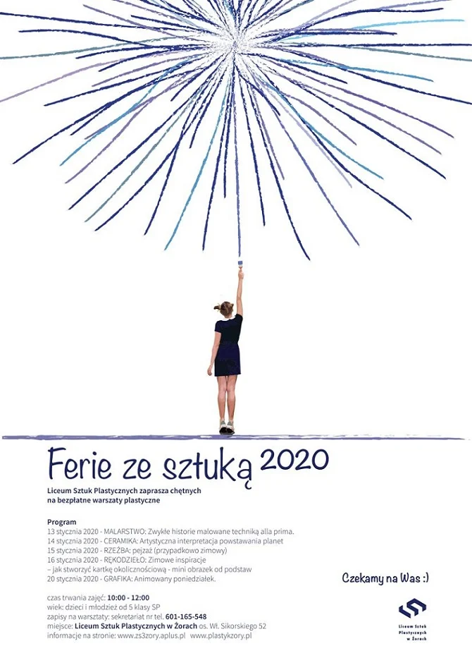 Ferie ze sztuką dla uczniów szkół podstawowych