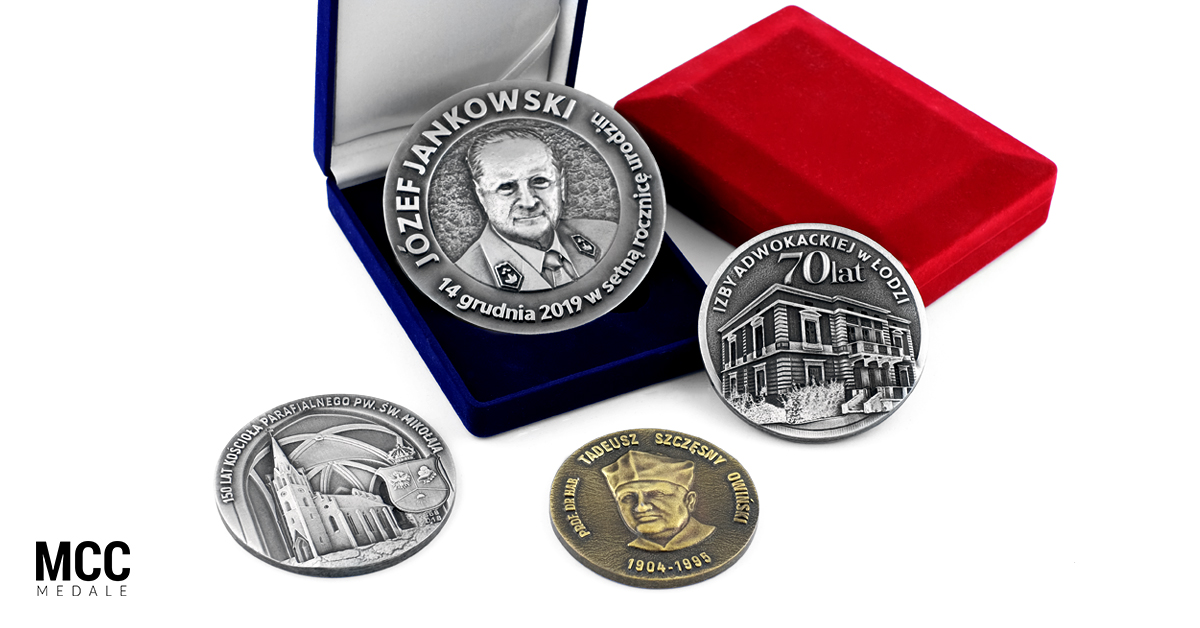 Pamiątkowe medale na rocznice i inne wydarzenia