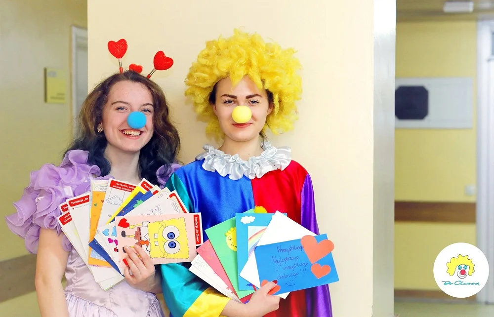 Fundacja "Dr Clown" ponownie zachęca mieszkańców Śląska do przesyłania życzeń chorym