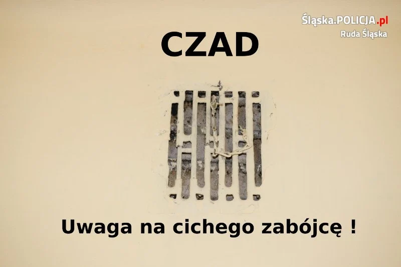 Rudzcy policjanci przypominają "Nie dla czadu"