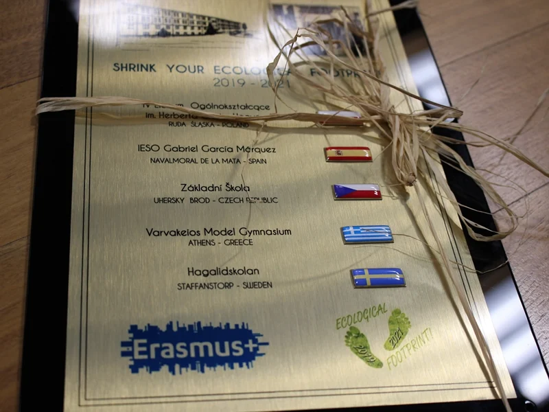 Magistrat odwiedziła młodzież, która realizuje projekt "Zmniejsz swój ekologiczny ślad"