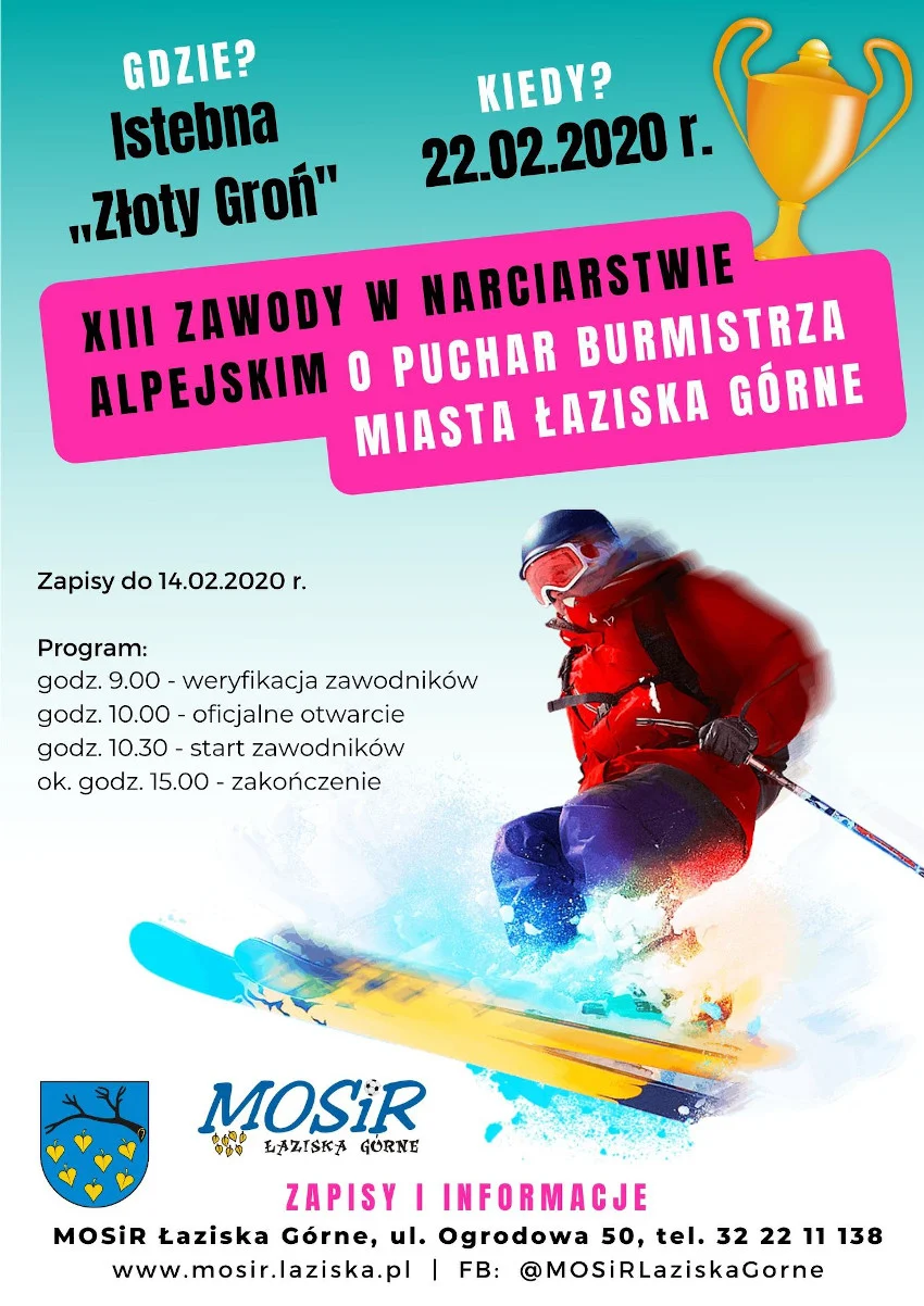 XIII Zawody w Narciarstwie Alpejskim o Puchar Burmistrza Miasta Łaziska Górne