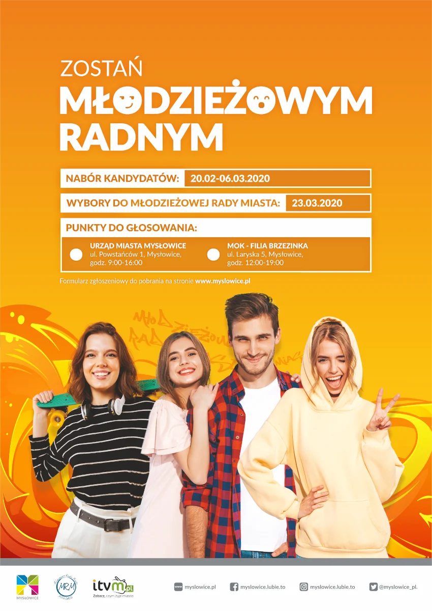 Mysłowice: Zostań młodzieżowym Radnym!
