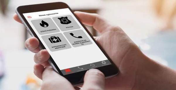 Aplikacja mobilna Alarm112