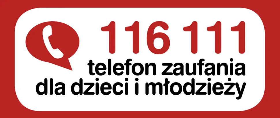Ogólnopolski telefon zaufania dla dzieci i młodzieży - 116 111