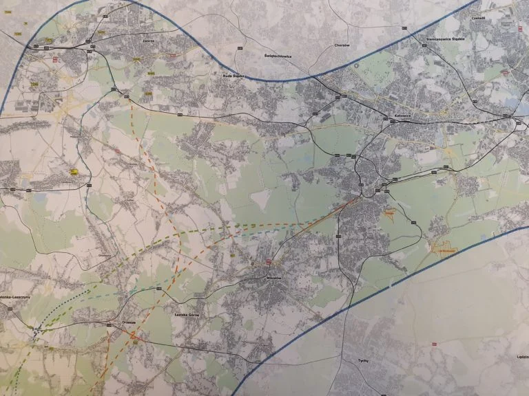 Koleje CPK w Mikołowie