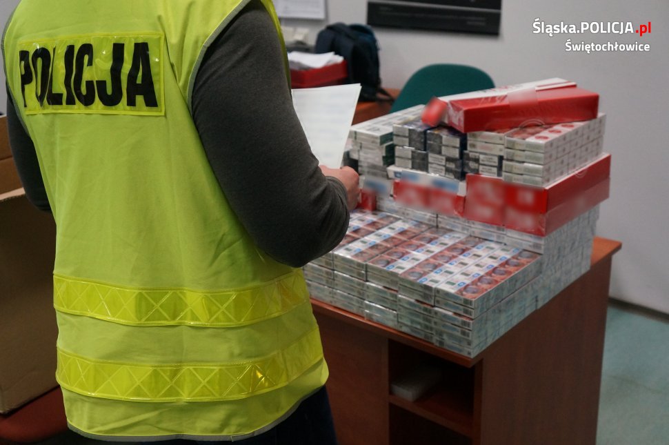 Świętochłowiccy policjanci przejęli ponad 15 tys. sztuk "lewych" papierosów