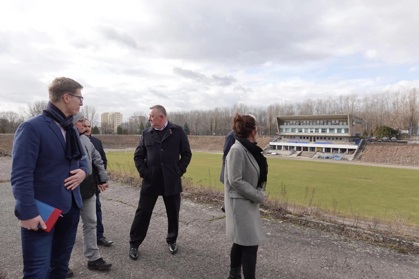 Rozmowy w sprawie stadionu na świętochłowickiej Skałce