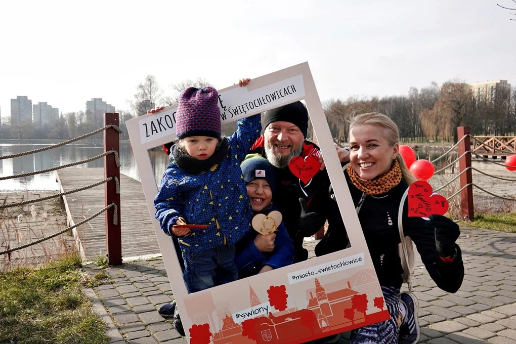 Za nami niezwykłe Walentynki. W sobotę na OSiR Skałka odbył się Bieg Par