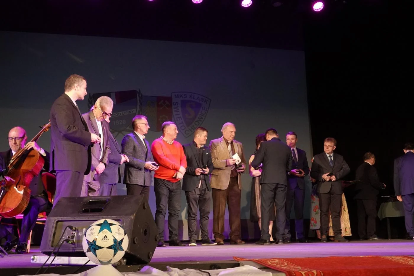 Gala z okazji 100-lecia klubów MKS Śląsk Świętochłowice i ŚKS Naprzód Lipiny