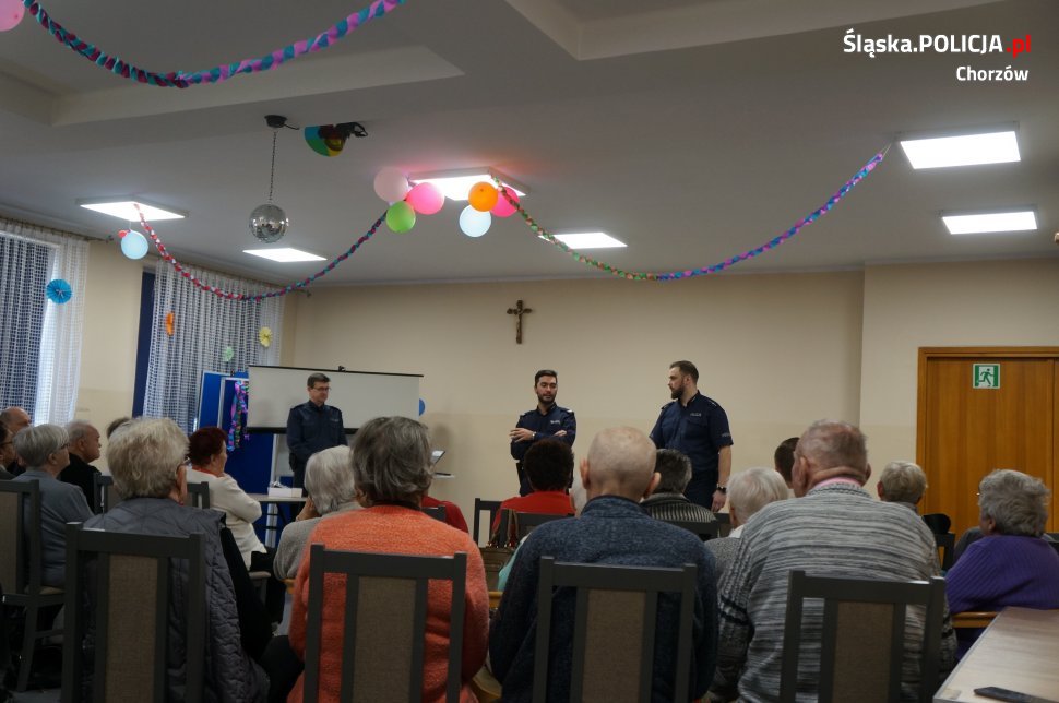 W trosce o bezpieczeństwo chorzowskich seniorów