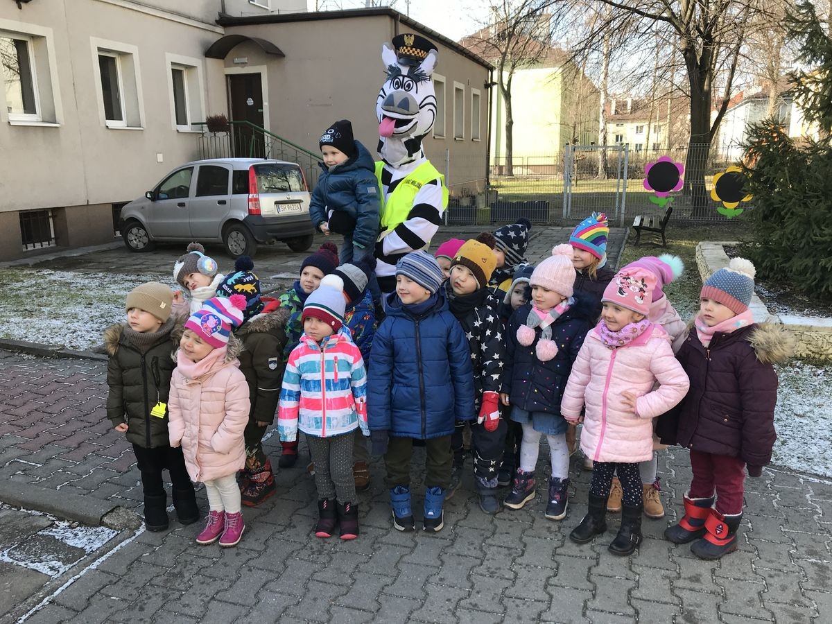 Zebra została strażniczką...Straż Miejska w Chorzowie ma swoją maskotkę!
