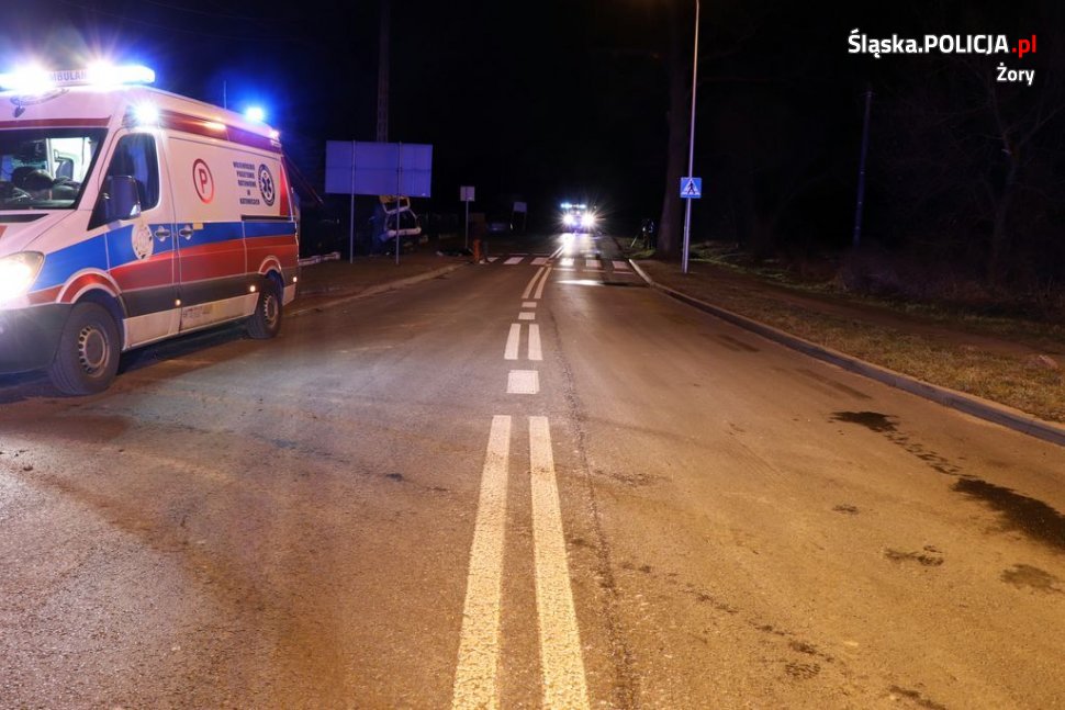 Śmiertelny wypadek w Żorach. Sprawca miał 3-krotny zakaz prowadzenia pojazdów
